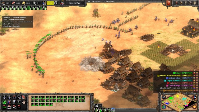 Screenshot: Age of Empires 2 blieb wegen seiner treuen Fans über 20 Jahre der beliebteste Teil der Serie - ob der vierte Teil ihn vom Thron stoßen kann steht noch in den Sternen. Ebenso, wie es mit dem Franchise weiter geht.
