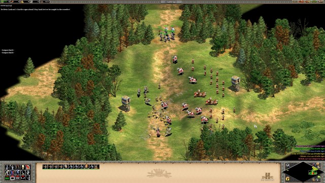 Screenshot: Außer höherer Auflösung und minimal verbesserter Bedienung hatte die HD-Edition von Age of Empires 2 nicht viel Neues zu bieten