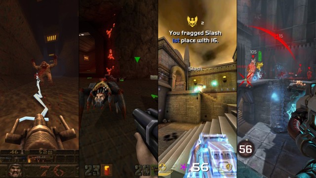 Screenshot: Quake 1, 2, Live und Champions