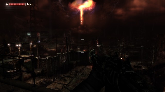 Screenshot: Die Aussicht auf Katorga-12 ist nicht gerade idyllisch, aber trägt viel zur Atmosphäre bei