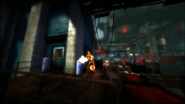 Screenshot: Die Kugeln des Seeker-Gewehrs könnt ihr im Flug steuern, eure Figur ist in dieser Zeit aber verwundbar