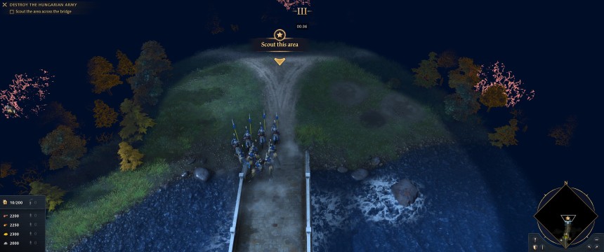Screenshot: In Age of Empires 4 sehe ich dank des breiteren Sichtfelds vieles früher