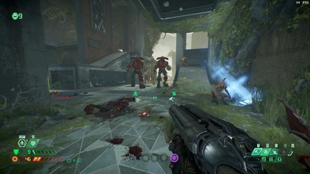 Screenshot: Ganz normale Arenen gibt es auch, gespickt mit starken Gegnern