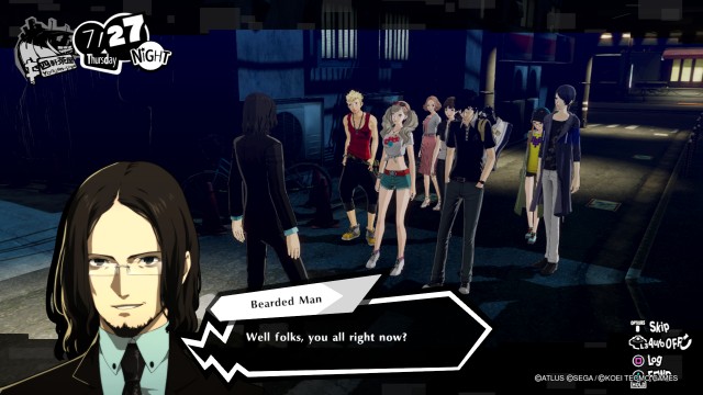 Screenshot: Der Polizist Zenkichi ist einer der neuen Charaktere, der eine größere Rolle spielt