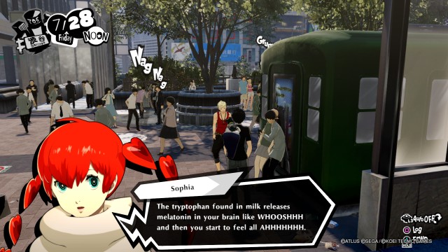 Screenshot: Sophia hat eine sehr... ungewöhnliche Ausdrucksweiße