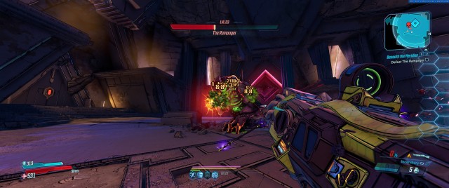 Screenshot: Große Bosskämpfe gibt es gefühlt alle fünf Meter