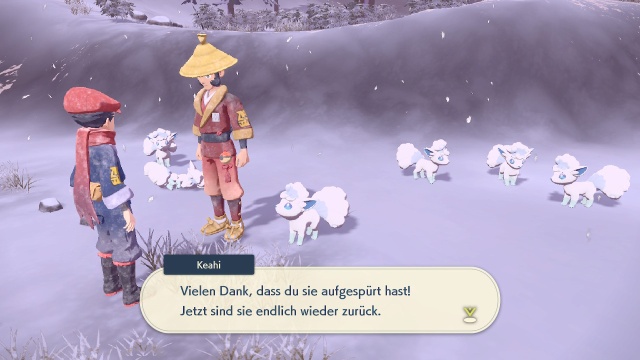 Screenshot: Auf exotische Formen wie Alola-Vulpix findet man. Natürlich von Menschen eingeschleppt...