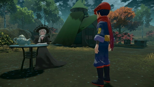 Screenshot: Das Outfit der geheimnisvollen Cogita ähnelt einem anderen Charakter aus früheren Spiele verdächtig...