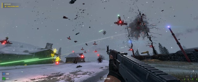 Screenshot: Serious Sam - Siberian Mayhem