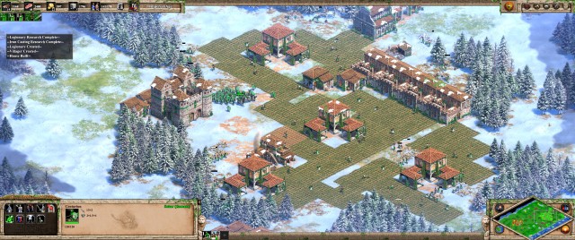 Screenshot: Die Römer in Age of Empires 2 warten mit gleich zwei Spezialeinheiten auf: den berittenen Zenturio und dem Legionär zu Fuß