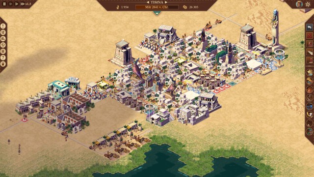Screenshot: Stadt in Pharaoh - A New Era
