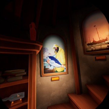 Screenshot: In der Story spielt die Beziehung des Fishers zu seinem Vater, durch ein Bild von ihm symbolisiert, eine wichtige Rolle