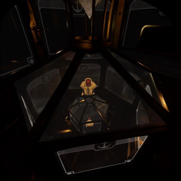 Screenshot: Das Spiel mit den Perspektiven wird durch mehrere Versionen der Puppe auf die Spitze getrieben