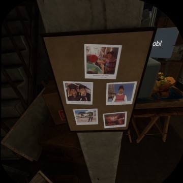 Screenshot: Fotos zeigen die Familie des Fischers, die im Mittepunkt der Story steht