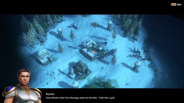 Screenshot: Die Story von Arena of the Gods ist rudimentär und wird genauso erzählt