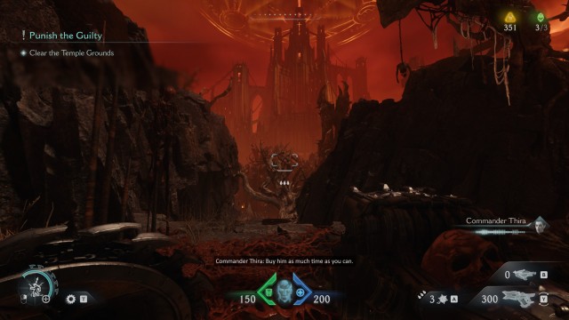 Screenshot: Der Hölle stattet der Slayer gleich mehrfach einen Besuch ab
