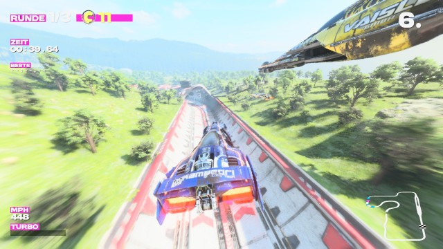 Screenshot: Durch die neue Sprung-Funktion ist mein Fahrzeug deutlich länger in der Luft