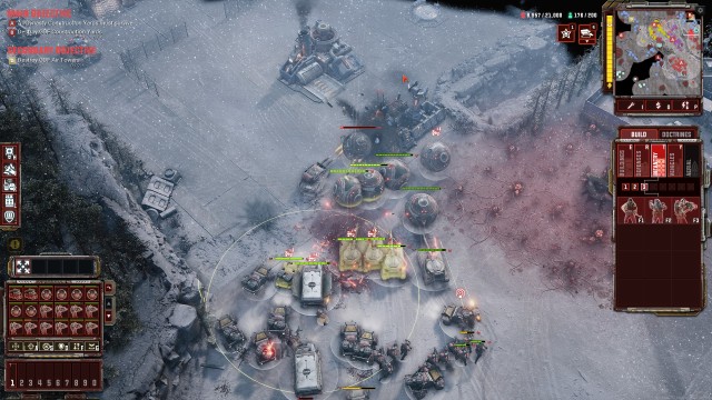 Screenshot: Die Tempest Dynasty hat eindeutig die interessanteren Einheiten - auch wenn sie ziemlich ineffektiv sein können