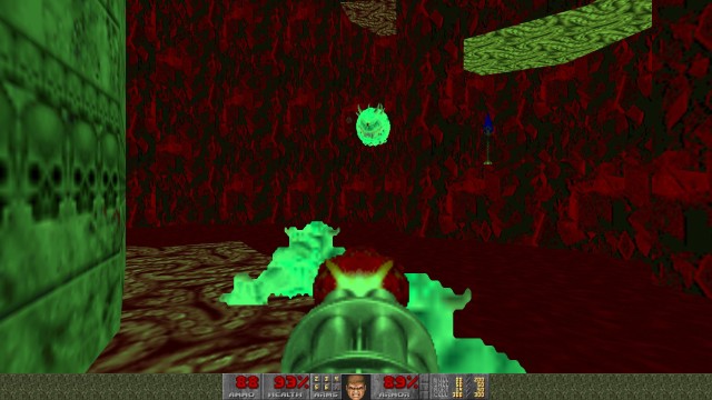 Screenshot: In besonders dunklen Level ist die Nachtsicht nötig