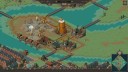 Screenshot: Industriekomplex auf einer Insel