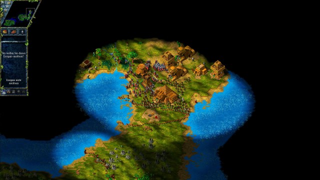 In Die Siedler 3 steuert man Soldaten direkt und Gefechte laufen in Echtzeit