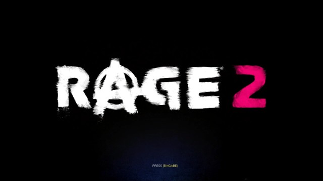 Screenshot: Rage 2 Titel